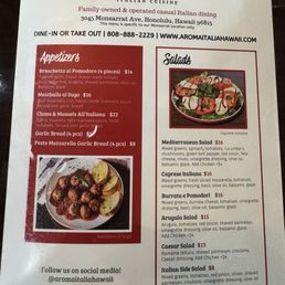 Menu Menu