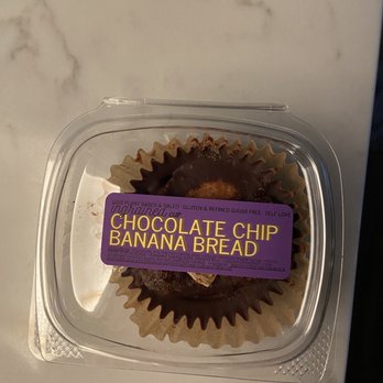 Ingrained - Cup - Chocolate Chip Banana Bread (V) (GF) - Vegan Near Me - Chicago, Illinois