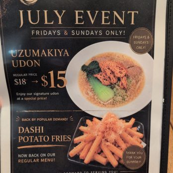 Uzumakiya - Special deal - Japanese Near Me - Cupertino, California