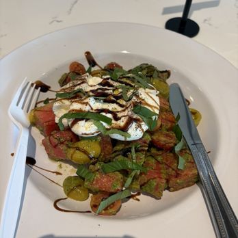 Baldinucci Pizza Romana - Watermelon burrata salad - Pizza Near Me - Austin, Texas Baldinucci Pizza Romana - Watermelon burrata salad - Pizza Near Me - Austin, Texas