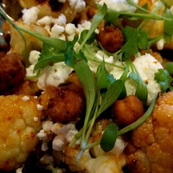 Cava Mezze - Olney - Roasted cauliflower chickpea w/ feta cheese delicious - Mediterranean Near Me - Olney, Maryland