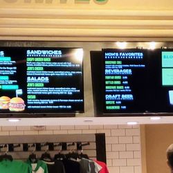 Wahlburgers - Limited menu board