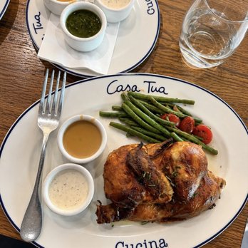 Casa Tua Cucina - Half Rotisseried Amish Chicken - Italian Near Me - Miami, Florida Casa Tua Cucina - Half Rotisseried Amish Chicken - Italian Near Me - Miami, Florida