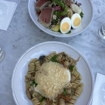 Wally's - Mushroom Bolognese - New American Near Me - Beverly Hills, California