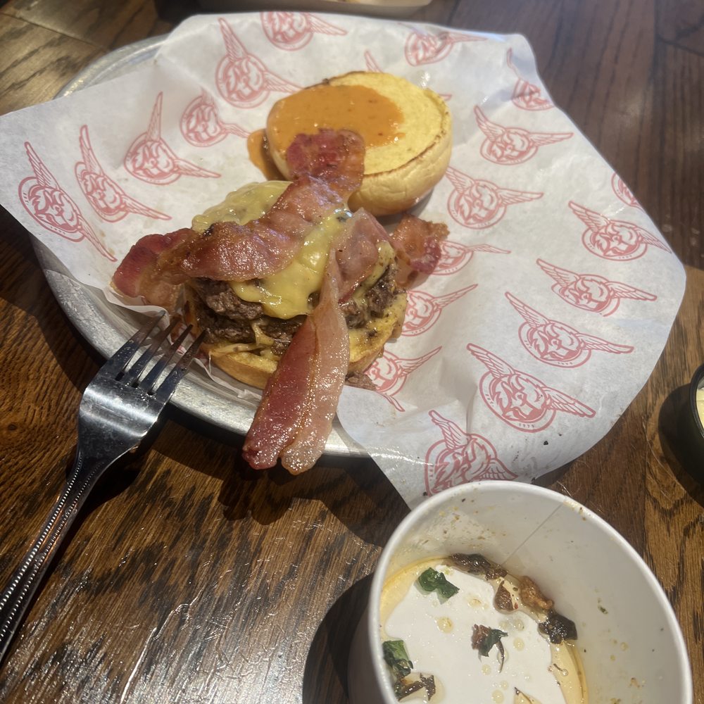 Taco Mac - What used to be Brussels sprouts & the chattahoochie burger. - American Near Me - McDonough, Georgia