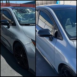 Taylored Auto Body - 2021 Toyota Corolla Apex Damage - Before and After
