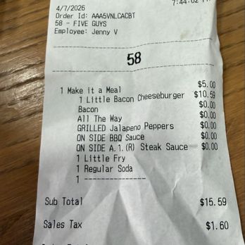 Five Guys - Burgers Near Me - Fremont, California