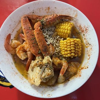 Texas Crab Company - Seafood Ramen Bowl - Cajun/Creole Near Me - Seguin, Texas Texas Crab Company - Seafood Ramen Bowl - Cajun/Creole Near Me - Seguin, Texas
