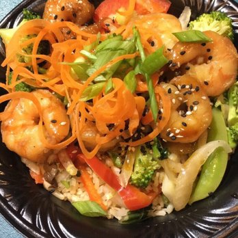 ABC Commissary - Shrimp Teriyaki Bowl - New American Near Me - Orlando, Florida ABC Commissary - Shrimp Teriyaki Bowl - New American Near Me - Orlando, Florida
