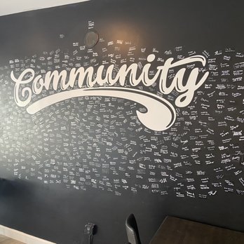 How Delish HD - Community wall where patrons can sign - Desserts Near Me - West Orange, New Jersey