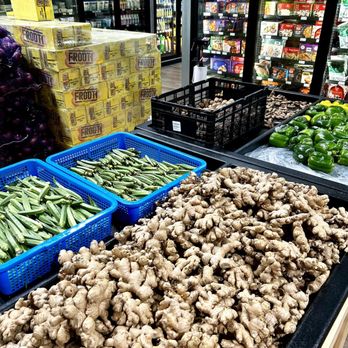 Indian Supermarket - Lovely ginger and okra - Indian Near Me - Sacramento, California