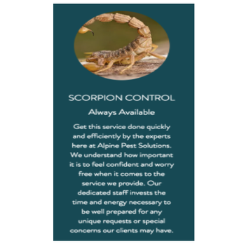 Alpine Pest Solutions - Pest Control Near Me