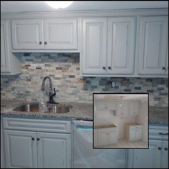 Naugle's Construction & Home Improvements - a picture of a kitchen with white cabinets and granite countertops - General Contractors Near Me Naugle's Construction & Home Improvements - a picture of a kitchen with white cabinets and granite countertops - General Contractors Near Me