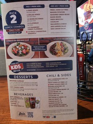 Menu photo 3 Kickback Jack's Roanoke, VA