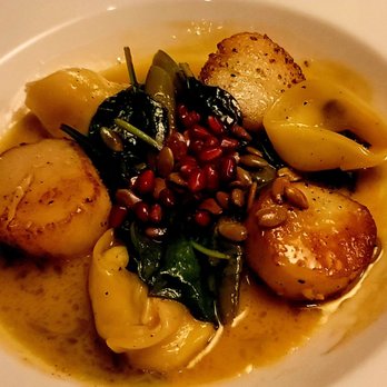 NICKS FISHMARKET - Scallops with Ricotta Tortellini. Delicious! - Seafood Near Me - Kihei, Hawaii