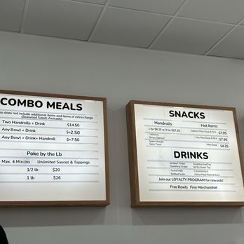 Poké House - Snacks and drinks menu - Seafood Near Me - Los Angeles, California Poké House - Snacks and drinks menu - Seafood Near Me - Los Angeles, California