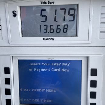 Circle K - a gas pump with a pay sign - Convenience Stores Near Me - Albuquerque, New Mexico