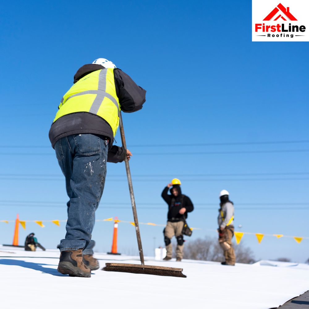 Slide of FirstLine Roofing