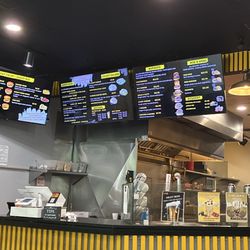 Bay Burger Bar - Order at the bar and they bring the food to you (hot).