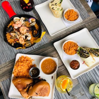 Mojave - Cuban, paella and Black Bean Bolillo Sandwich - Latin American Near Me - Sandy Springs, Georgia