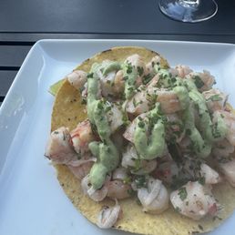 Shrimp Tostada