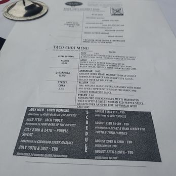 Ironworks - Menu for the concert - Venues & Event Spaces Near Me - Denver, Colorado