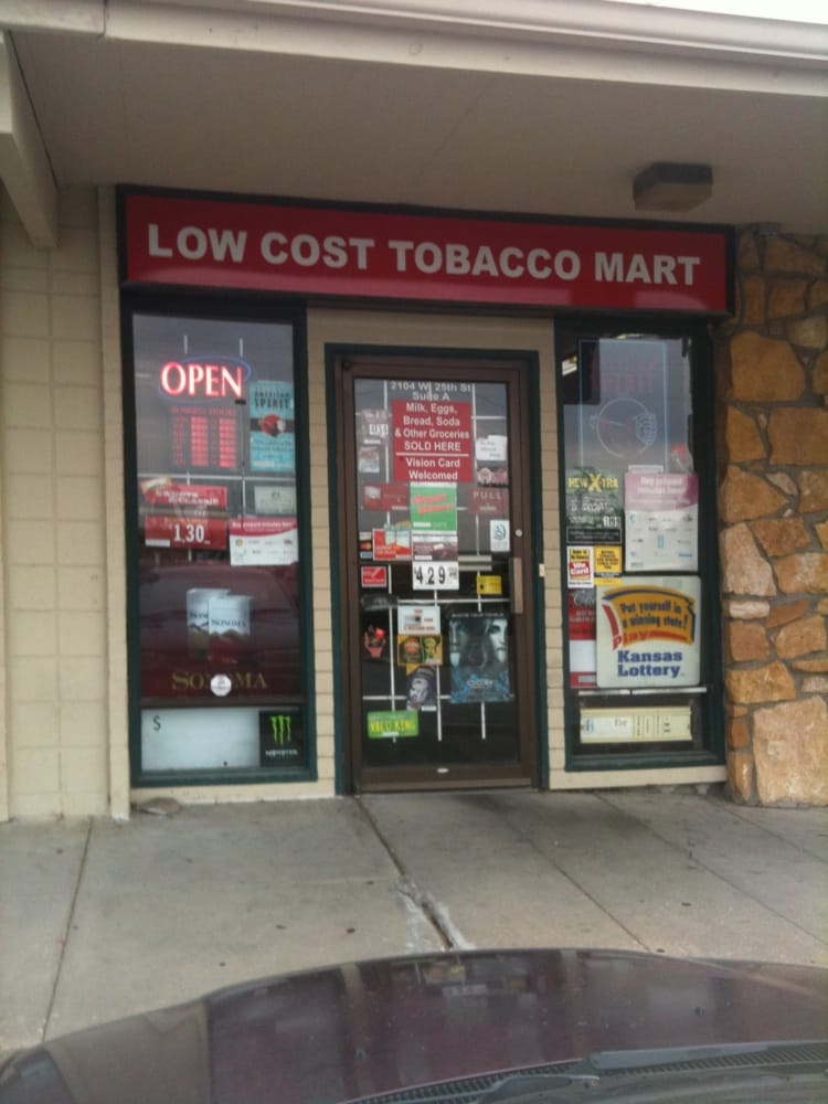 LOW COST TOBACCO MART Updated October 2024 2104 W 25th St, Lawrence