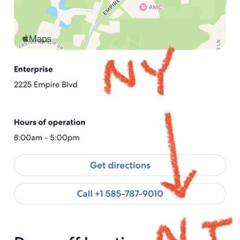 Enterprise Rent-A-Car - Their confirmation with pick-up in Webster, NY, and drop off at Newark Airport in NJ. - Car Rental Near Me - Webster, New York Enterprise Rent-A-Car - Their confirmation with pick-up in Webster, NY, and drop off at Newark Airport in NJ. - Car Rental Near Me - Webster, New York