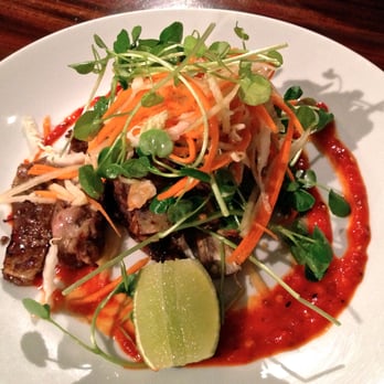Moray Cafe - Lamb ribs with papaya salad Vietnamese style - Restaurants Near Me - New Farm, QLD
