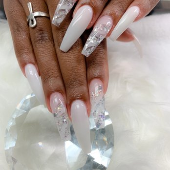 Tenley Nails - Milky White - Nail Salons Near Me - Silver Spring, Maryland