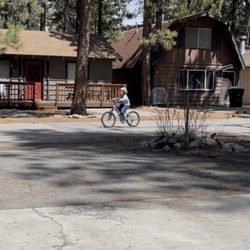 Bear Valley Bikes - He loves his new bike!