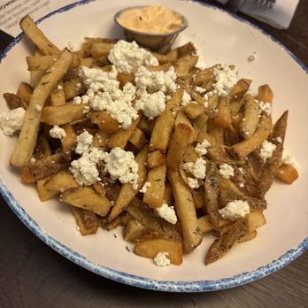 Rail Trail Flatbread - Truffle Feta Fries - Bars Near Me - Milford, Massachusetts Rail Trail Flatbread - Truffle Feta Fries - Bars Near Me - Milford, Massachusetts