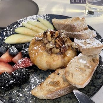 The Pearl - The baked Brie plate was yummy too! - Desserts Near Me - Clinton, Tennessee