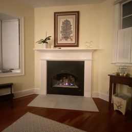 Fireplace in Garden Room