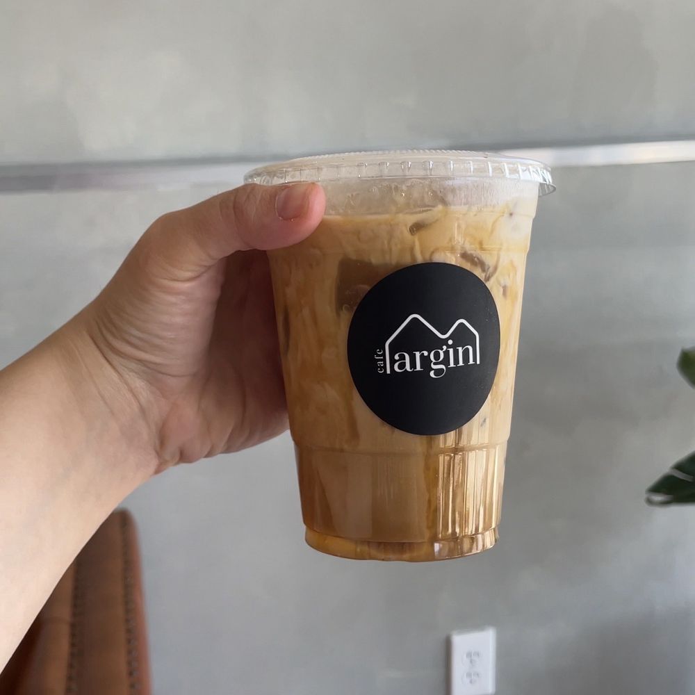 Margin Cafe Coffee Roasters - Banana latte - Coffee & Tea Near Me - Diamond Bar, California Margin Cafe Coffee Roasters - Banana latte - Coffee & Tea Near Me - Diamond Bar, California