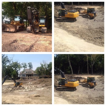 Silver Star Construction - four pictures of construction equipment - General Contractors Near Me