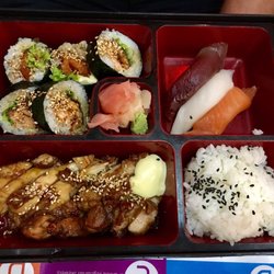 Izumi Sushi - Teriyaki box - 52 pln - edible if you're hungry enough (very greasy chicken)