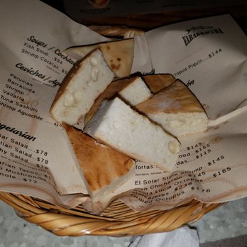 El Barracuda - Complimentary bread - has a hint of garlic - Seafood Near Me - Nuevo Vallarta, NAY El Barracuda - Complimentary bread - has a hint of garlic - Seafood Near Me - Nuevo Vallarta, NAY
