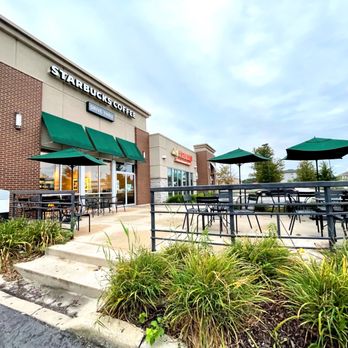 Starbucks - the outside of a starbucks coffee shop - Coffee & Tea Near Me - Portage, Indiana