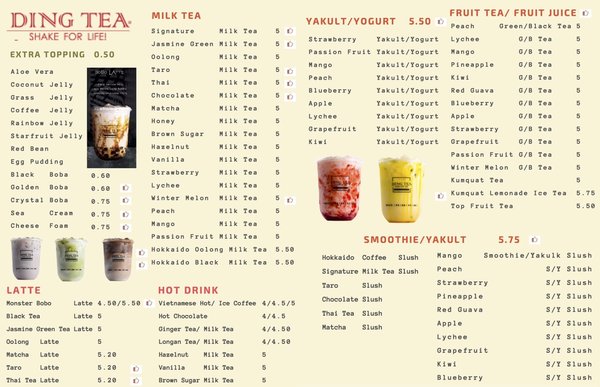 Menu photo 8 Ding Tea Bloomsburg Bloomsburg, PA Menu photo 8 Ding Tea Bloomsburg Bloomsburg, PA
