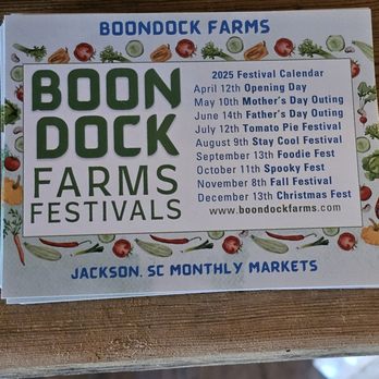Boondock Farms - Farmers Market Near Me - Jackson, South Carolina
