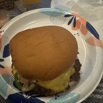 KG Events Catering - Double smash cheeseburger - Caterers Near Me