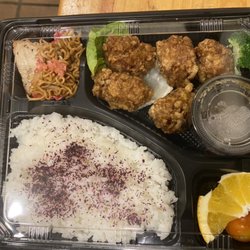 Tofu Catalan - Tofu Karaage(deeply fried) bento