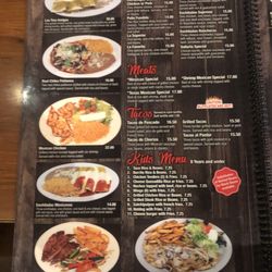 El Campesino - Menu