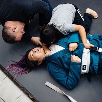 East County Jiu-Jitsu - One of the instructors drilling with a student. - Brazilian Jiu-jitsu Near Me - El Cajon, California