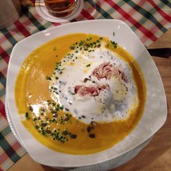 Der Andechser im Schex - Kürbiscremesuppe