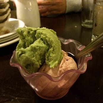 Tokyo Sushi - Complimentary ice cream - red bean and green tea is what I got! - Sushi Bars Near Me - Omaha, Nebraska Tokyo Sushi - Complimentary ice cream - red bean and green tea is what I got! - Sushi Bars Near Me - Omaha, Nebraska