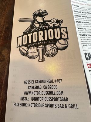 NOTORIOUS SPORTS BAR & GRILL by null