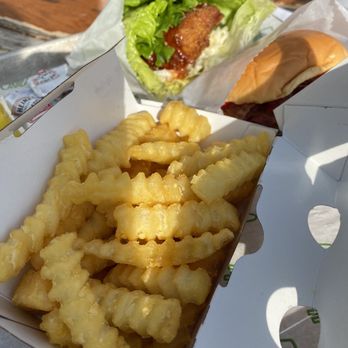 Shake Shack Christiana - Fries are so crispy!! - Burgers Near Me - New Castle, Delaware