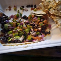 Guac Mexi Grill - This is their idea of a Quesadilla, absolutely disgusting.